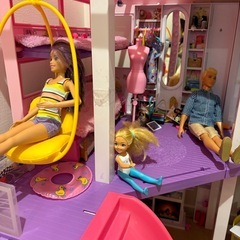 【世田谷区まで引き取りにきていただける方】バービードール　ハウスセットの画像