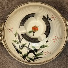 ★ 四日市萬古焼 雄山窯 耐熱鍋 土鍋(深鍋) 10号(5-6人用) 直径35cm 口径30cm 高さ18cmの画像