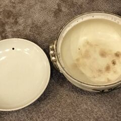 ★ 四日市萬古焼 雄山窯 耐熱鍋 土鍋(深鍋) 10号(5-6人用) 直径35cm 口径30cm 高さ18cmの画像