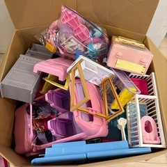 【世田谷区まで引き取りにきていただける方】バービードール　ハウスセットの画像