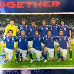 サッカークリアファイルの画像