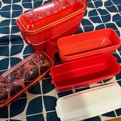 スリムお弁当箱　2点の画像