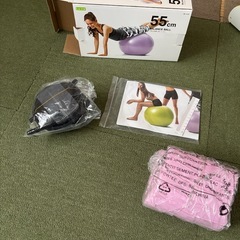 バランスボール、ワンダーコア、セットの画像