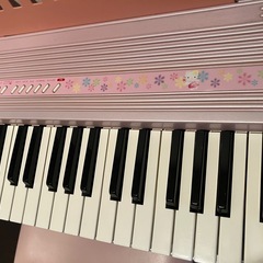 電子ピアノ　CASIO キティちゃん
の画像
