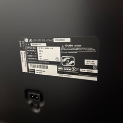 LG電子 49インチテレビ　49UJ6500の画像