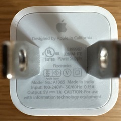 Apple 純正　コンセントおまけ付の画像