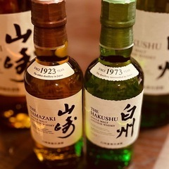 【山崎】【白州】　サントリー　ウイスキー　セットの画像