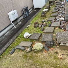 庭の石、差し上げます。の画像