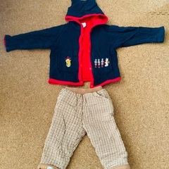 ベビー　お出かけ着　アウター　5点セット　おまけ付き❣️の画像