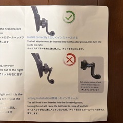 調節可能なカメラネックスタンドの画像