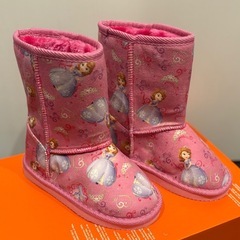 子供　ブーツ　ファー　ディズニー　プリンセス　ソフィアの画像