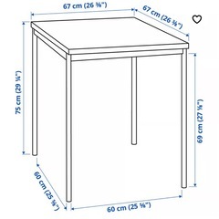 IKEAテーブルセットの画像