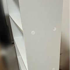 山善(YAMAZEN) 文庫本収納ラック  白
の画像