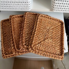 ニトリラタンボックスのふたの画像