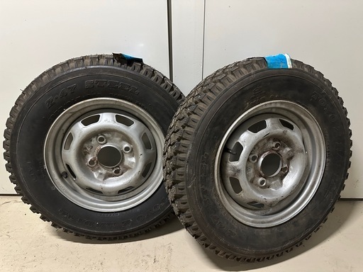 スパイクタイヤ　2本　軽自動車