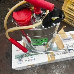 KOSHIN ステンレス噴霧器 4L 園芸用 1段ノズル31cm SS-4の画像