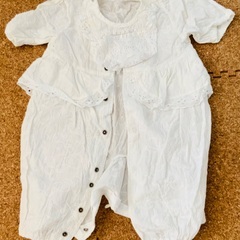 ベビー用　ホワイトセレモニードレス　セット　おまけ付き❣️の画像