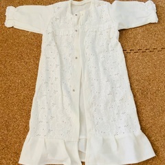 ベビー用　ホワイトセレモニードレス　セット　おまけ付き❣️の画像