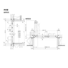 浴室ドアLIXIL 未使用の画像