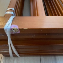 カトージ　木製ベビーサークル　板8枚　出入り口無しの画像