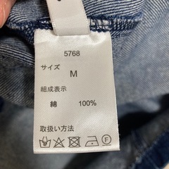 デニムワンピースの画像