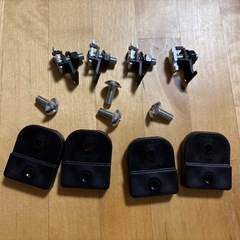 カーメイト NS123 サイドバー 角穴アダプターS IF52 セット売りの画像