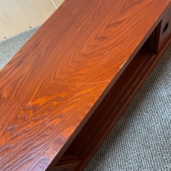 レトロ家具　ローボード　花台の画像