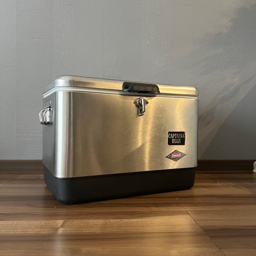 【Coleman】 コールマン 54QT スチールベルトクーラー シルバー