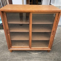 No.132z 無印　廃盤希少⭐︎木製キャビネット の画像