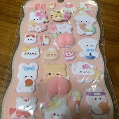 オシリ立体ぷにぷにシールの画像