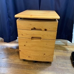 🟢和歌山市🟢学習机セット⭐️パイン材🍍ニトリの画像