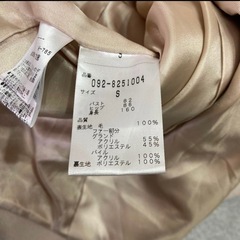 JILLSTUART ウール100% ロングコートの画像