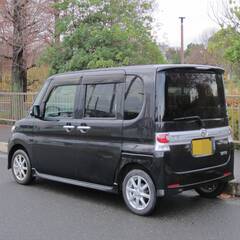 車検Ｒ８年４月２５日　タントカスタム　【４万キロ】　後期型　ピラーレス　パワスラ　広い　地デジTVナビ　の画像
