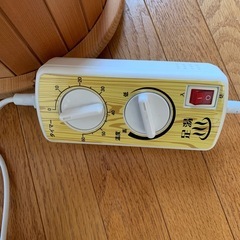 脚温器ぽかぽか足湯の画像