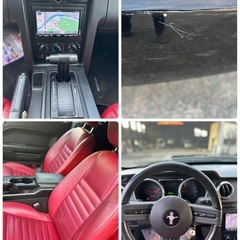 フォード　マスタング　人気　黒　群馬県　H22 車検無しの画像