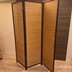 パーテーション　衝立　和風の画像