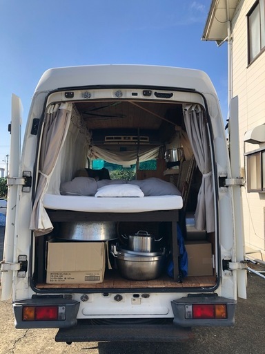 DIYキャンピングカー(日産アトラスロコ)
