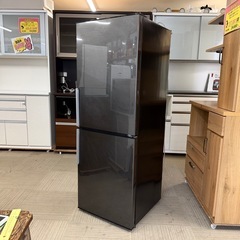 【お買い得‼️】アクア 2017年製 275Lノンフロン冷凍冷蔵庫 自動製氷 ビックフリーザー ヘアラインブラック♪の画像