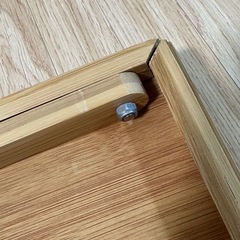 無料　ミニ折りたたみテーブル・難あり　の画像