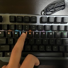 ゲーミングキーボード　有線/無線　machenikeの画像