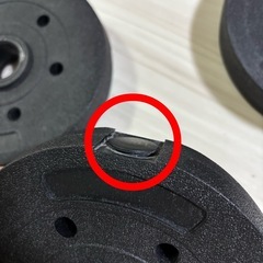 【※破損あり※】10kg ダンベル【※状態必読※】  の画像