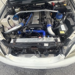 トヨタJZX１１０マーク2 IR-V後期5速　JZXパールホワイトの画像