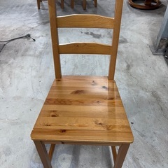 椅子　木製椅子　一脚500円の画像