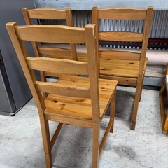 椅子　木製椅子　一脚500円の画像