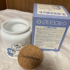 【新品】ドラえもん　ガラスポットの画像