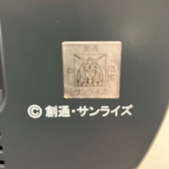 I 2512-644 機動戦士ガンダム　ZEON MS ジオンクロック　置き時計　動作確認済みの画像