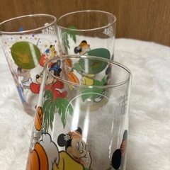 【Disney】ミッキー　グラス【中古品】の画像