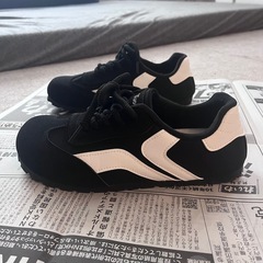 ブラック　靴　23.5㎝の画像