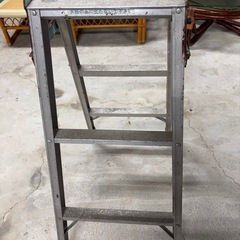 脚立　三段　折りたたみ　アルミ　はしごの画像