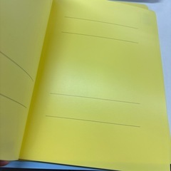 KOKUYOA4  フラットファイル黄色3冊PLUSA4  フラットファイル水色3冊　発泡PPシートの画像